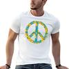 Tennis Peace Tshirt Comfortable Workout Short Sleeve Shirt