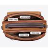 Versatile Retro Women Shoulder Bag PU Leather Large Capacity Messenger Handbag Luxury Cosmetic Bag