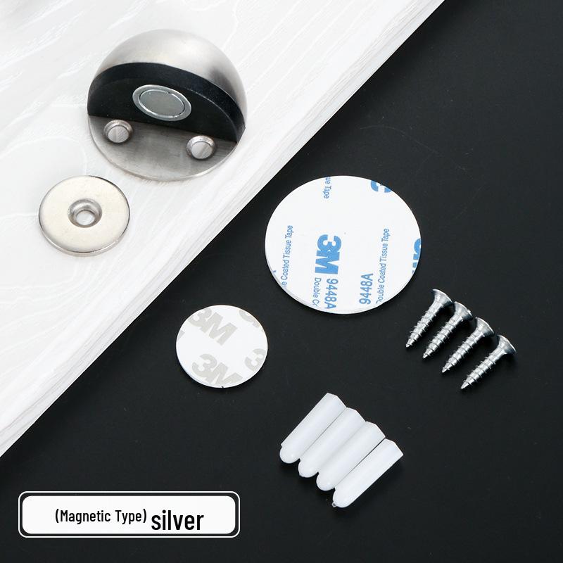 304 Stainless Steel Turtle Top Floor Mount Anti-Collision Door Stop for Glass Doors