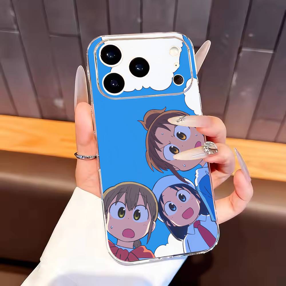 CITY THE ANIMATION Anime Phone Case For iPhone17,16,15,14,13,12,11 Plus,Pro Max Soft Transparent Cover