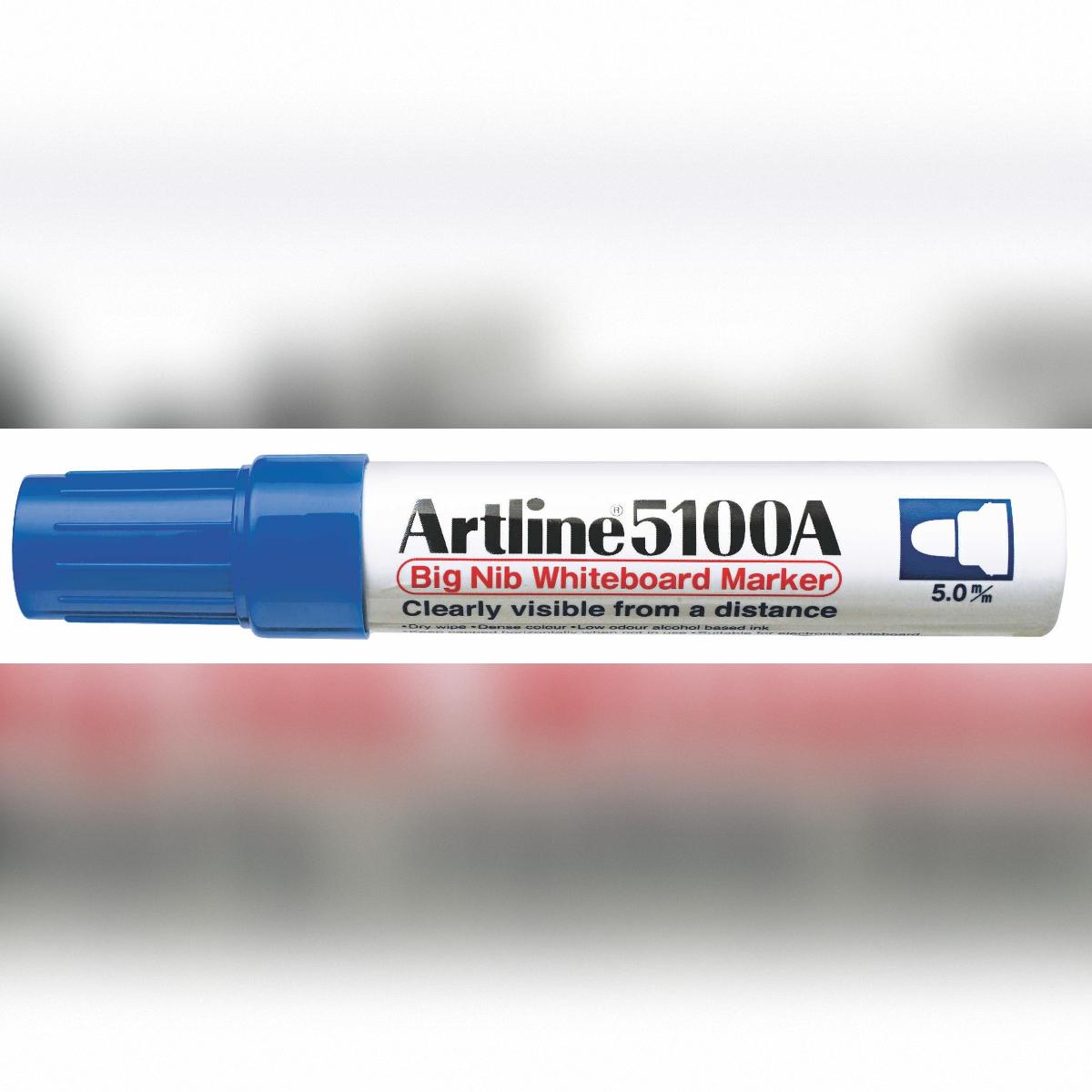 

Artline Ek-5100A Big Nib White Board Marker 12 синий