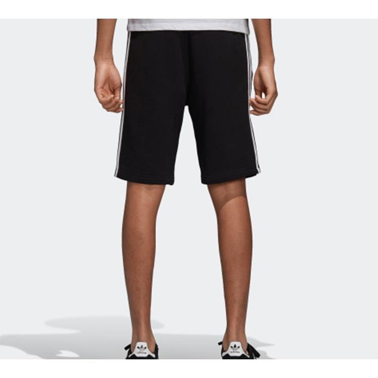 adidas Originals 3-Stripe Short Stripe Shorts Black Men's DH5798