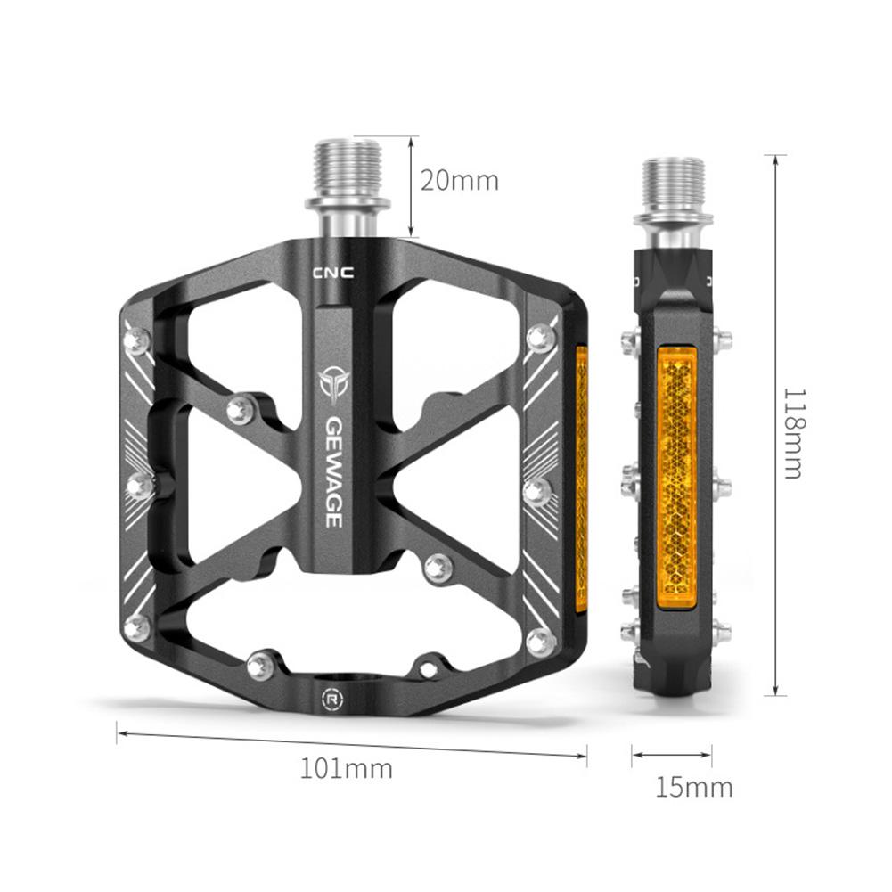 Buy Bicycle Pedals 3 Bearing Road MTB Mountain Bike Flat Pedal with