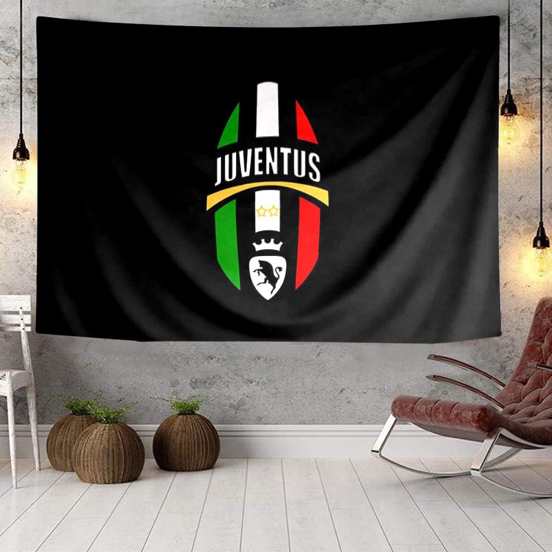 1PC Italian Football Crest Tapestry Hanging for Bedroom,Livingroom, Playroom,Decor Art Room Wall Tapestry Holiday and Birthday Gifts