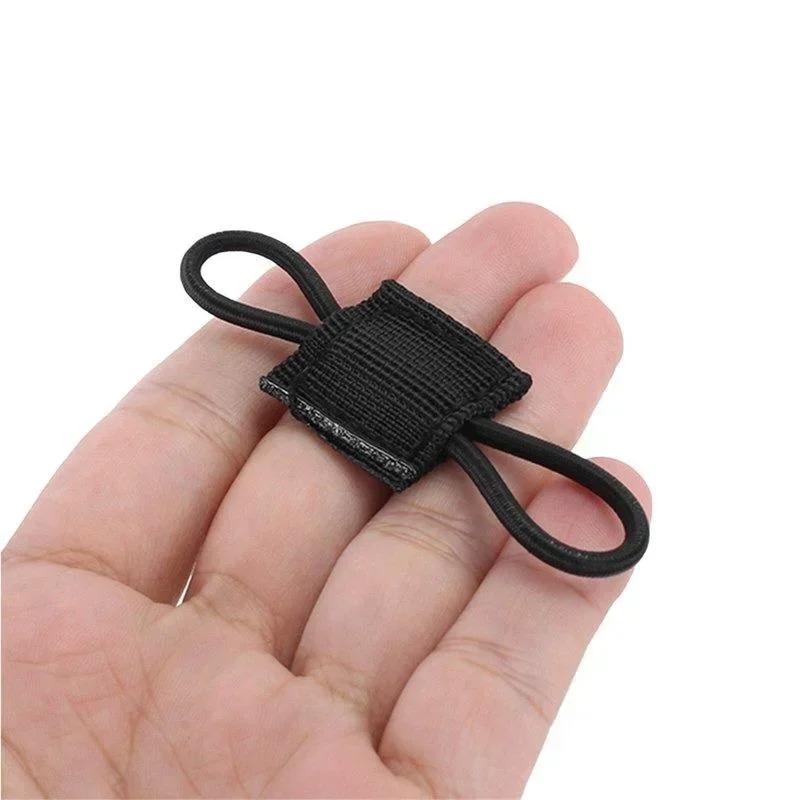 Multifunctional Elastic Buckle Tactical Binding and Fixing Device Universal Connection Hole Multi-purpose Tactical Accessory