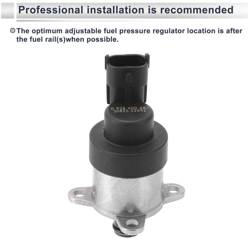 UXCELL Fuel Pressure Regulator for Renault Megane 2003-2009 No.8200179757 Metal 1 Pc