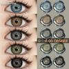 2PCS PATTAYA Colored Contact Lenses for Eyes 0 ~ -8.00 Prescription Myopia Contact Lenses Natural Lens Beauty Cosmetics