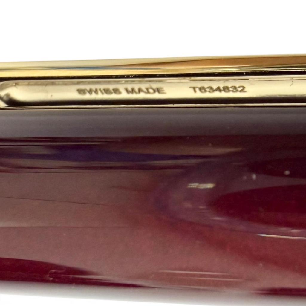 Excellent Cartier Ballpoint pen Santos de Cartier Twist type Bordeaux Used