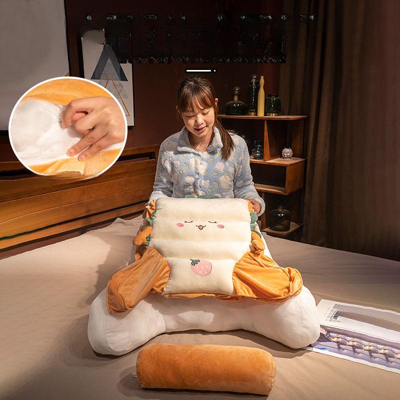 Bedhead Cushion Soft Pillow Backrest Pillow Fiddling with The Phone Dormitory Reading and Leisure Pillow Tatami Sofa Waist Pads