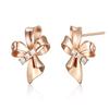 14K Gf Lovely Ribbon Earrings C24Egf221