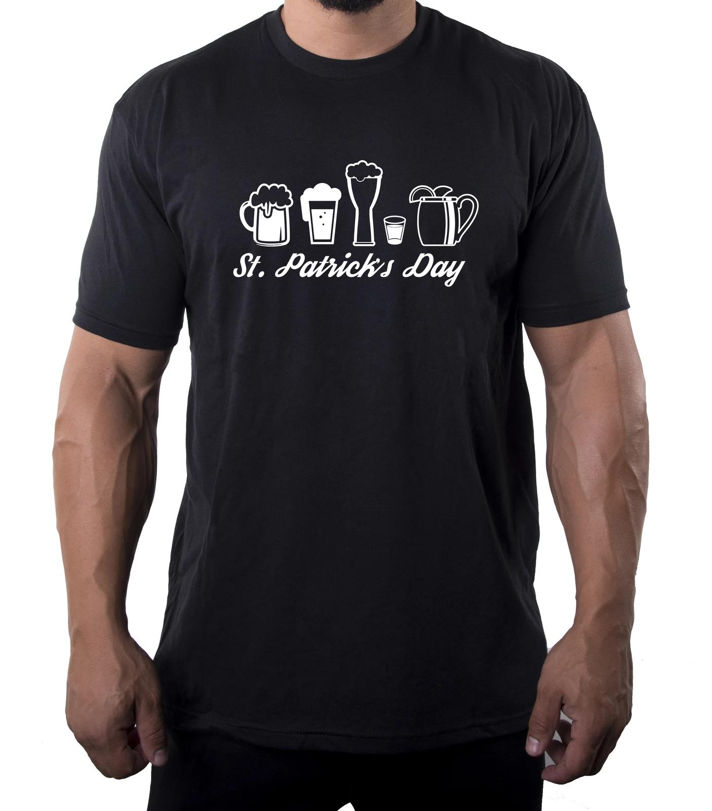 St Patrick s Day T-Shirts Graphic Shirt Couples St Patrick s Day Shirts - Drinks 4XL