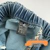 Women's High Waist Lyocell Tencel Wide-Leg Floor-Length Denim Pants - Summer Style