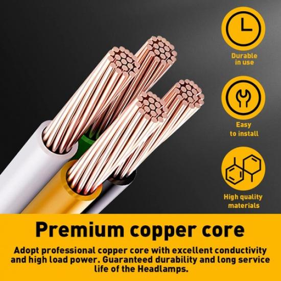 For 07-14 Chevy Silverado 1500 2500HD 3500 HD Socket Headlight Harness Wire Plug