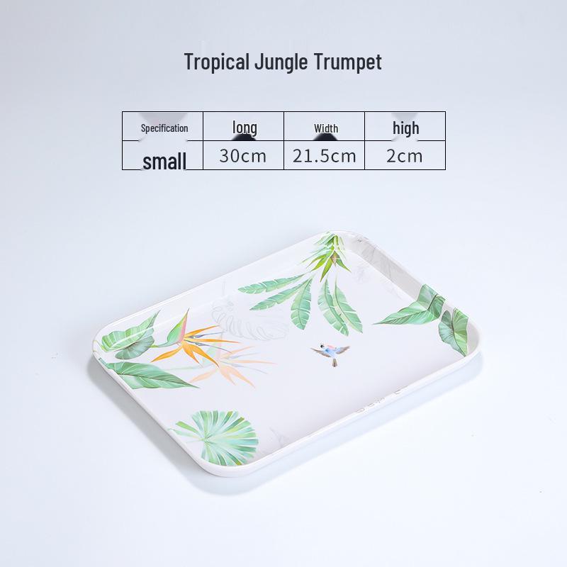 Northern Rectangular Melamine Fruit & Snack Display Tray