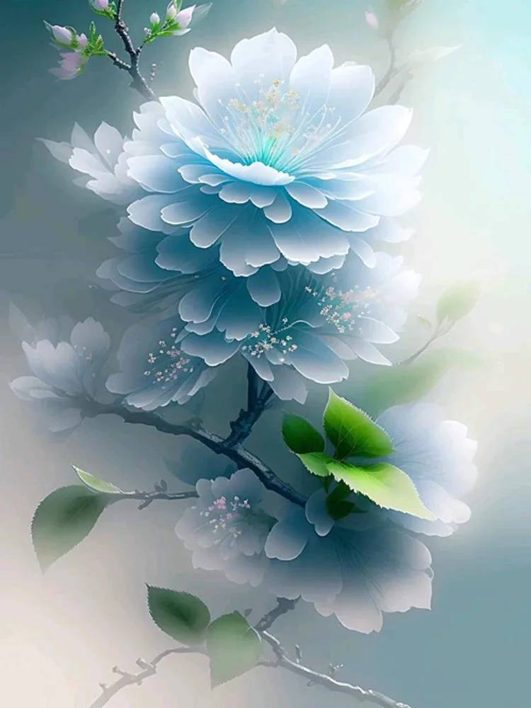 

DIY полный круг алмазная живопись вышивка крестиком 3D маленький цветок домашнее декоративное искусство пейзаж алмазная живопись 5d алмазная живопись Full Square 25X37.5CM