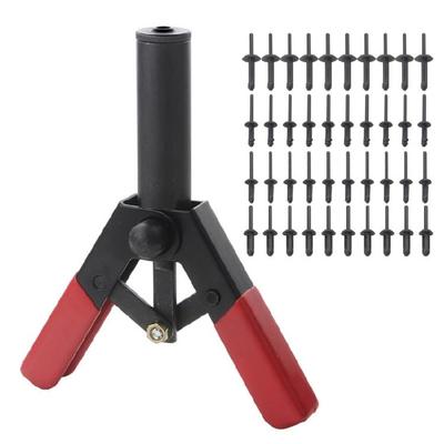 41pcs Hand Rivet Tool Set Riveting Machine Set Simple Operate Tool for Versatile Use Across Metal Sheet Work & Repairs