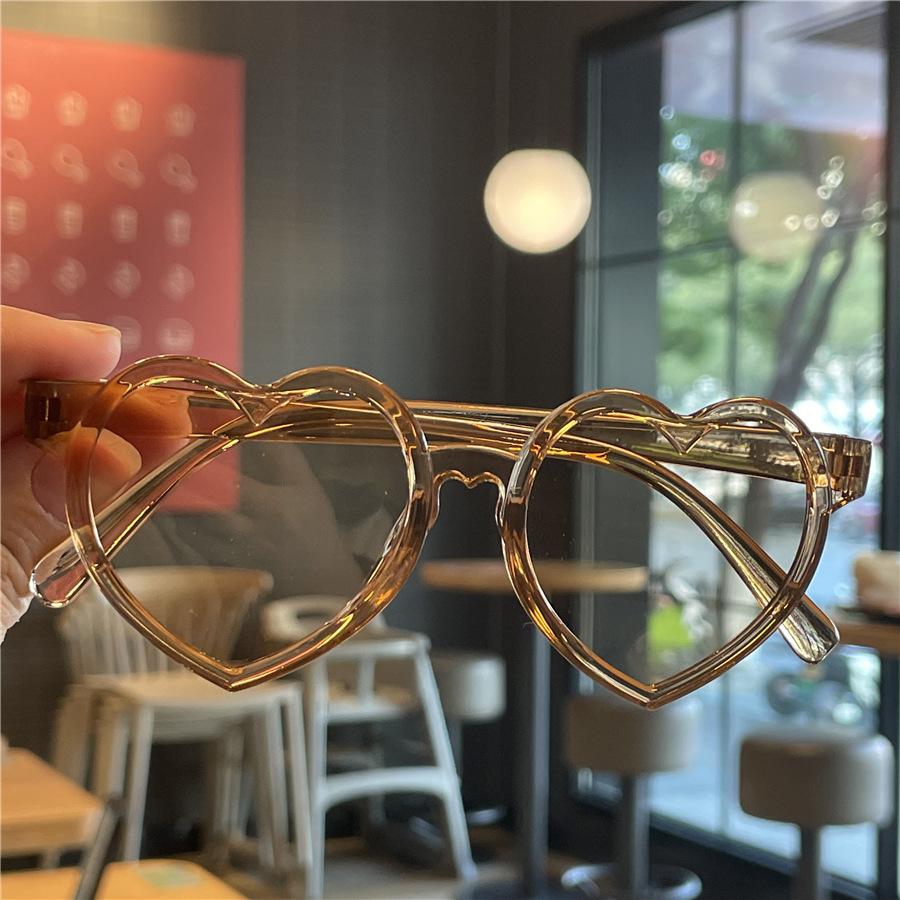 Love Gradient Children'S Sunglasses Baby Sunglasses Candy Colored Glasses Heart Shaped Glasses Jelly Colored Sunglasses