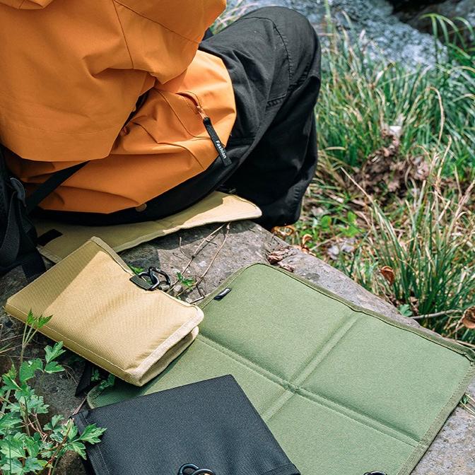 1 st Utomhus picknick vattentät och fuktsäker förtjockad camping hopfällbar sittkudde bärbar gräsmatta vårutflyktsmatta