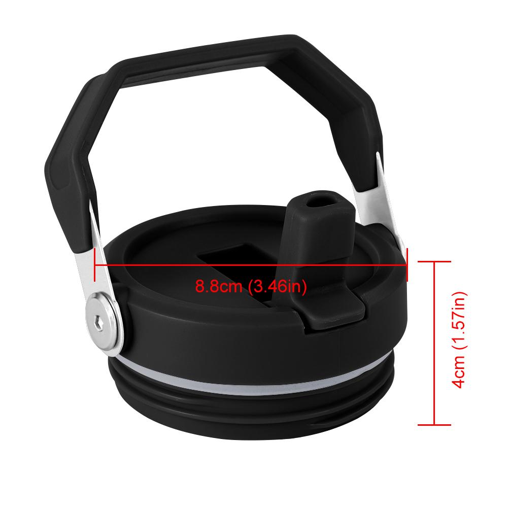 40/30oz Becher Klappstrohhalm Deckel Ersatz Passend für Becher Auslaufsicher Spritzwassergeschützt Becher Oberteil mit Griff Wiederverwendbare Becherabdeckung