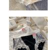 Women S Mid Waist Lace Modal Underwear 7a Antibacterial Plus Size Panties