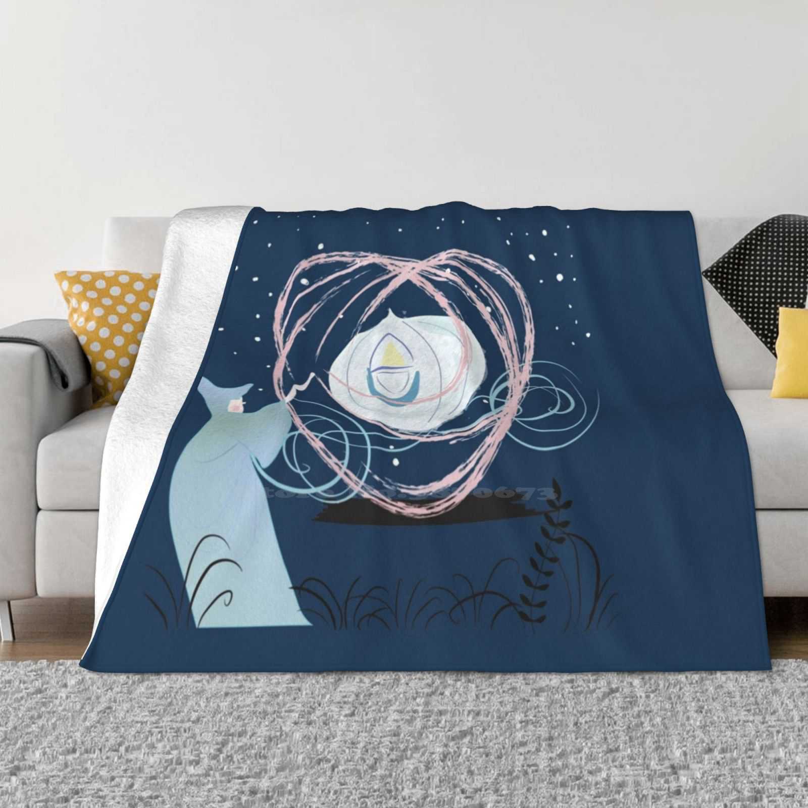 Bibbity Bobbity Boo! Soft Warm Light Thin Blanket Mary Blair 30x40in