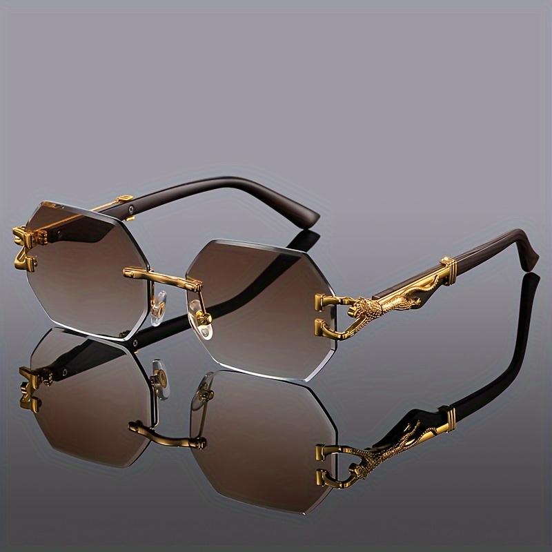 Gafas Deportivas con Estampado de Leopardo Geométrico para Mujer, Montura Compuesta Ligera y Duradera, Gafas de Streetwear de Moda