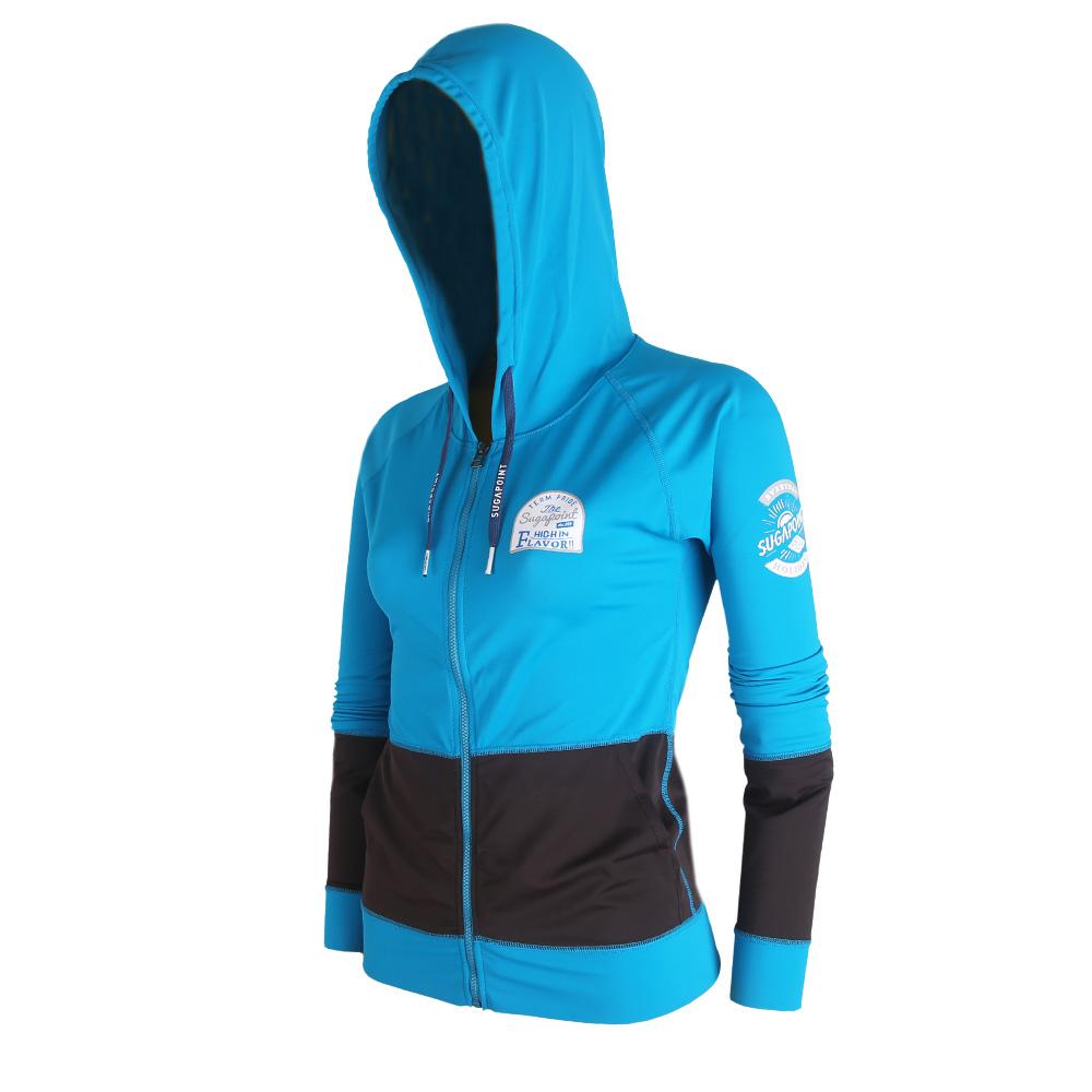 SUGAPOINT Women'S Surfing/Wakeboarding Rash Guard Belly