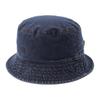 The North Face Brand Label: Cotton Bucket Hat, Same Style for Men and Women, Couple Style, Multi-color Indigo F
