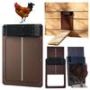 Automatic Chicken Coop Door Anti Pinch Electric Metal Intelligent Timer Opening Closing for Farm Management Tool Farm