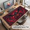 Tastieră Personalizată cu Tematică Dragon Imprimare Personalizată Nume Text Covoraș de Birou Pentru Decor Masă Acasă Birou
