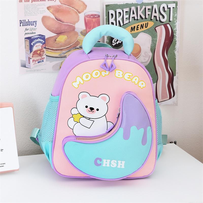 2025 new kindergarten schoolbag 3-6 years old boys and girls backpack lightweight weight baby children's schoolbag