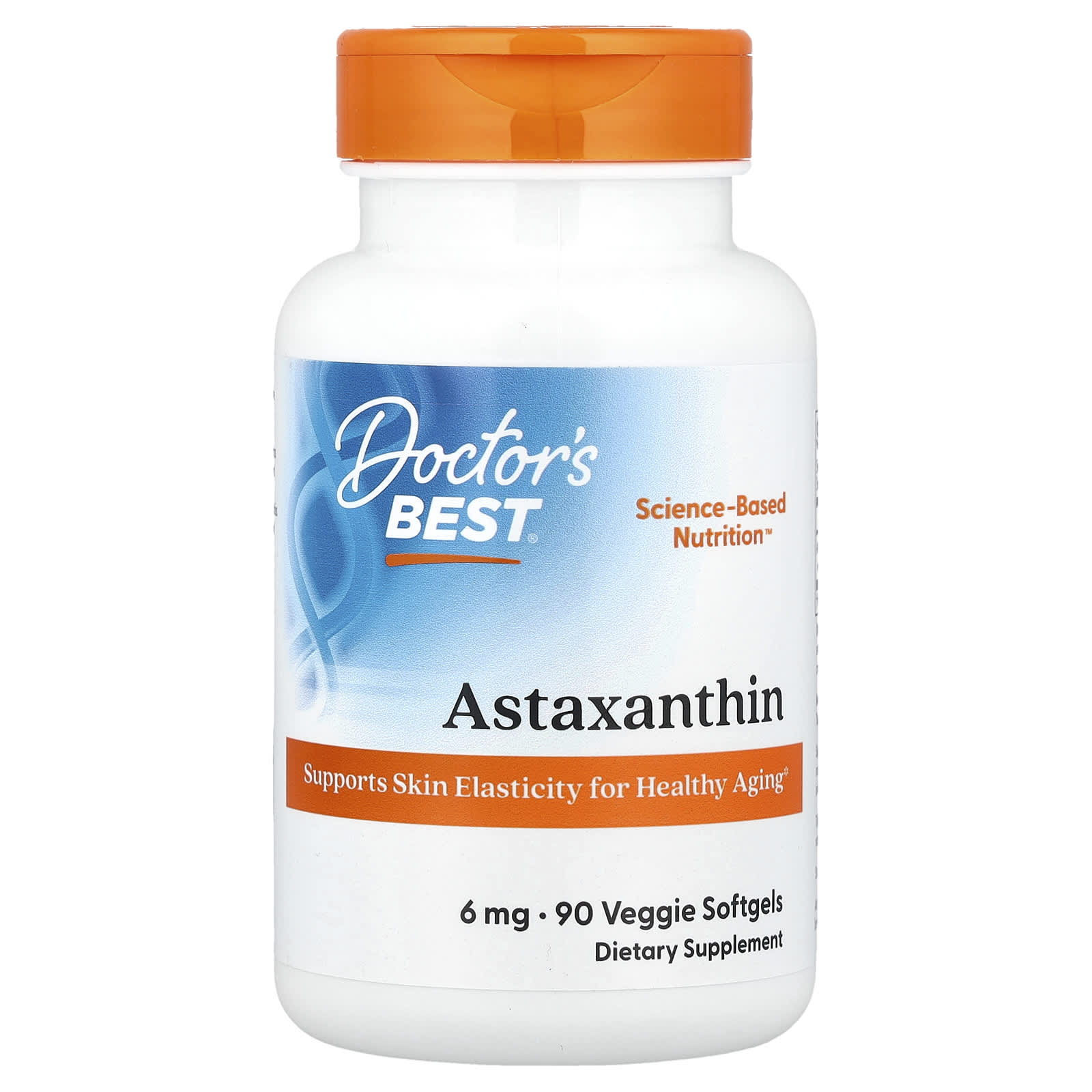 

Doctor S Best, Astaxanthin, 6Mg, Veggie Softgels, 90 Tablets