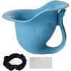 Potje voor pasgeboren baby's - De oplossing zonder luier voor eliminatiecommunicatie binnen en buiten; Schattig Visontwerp (Blauw)