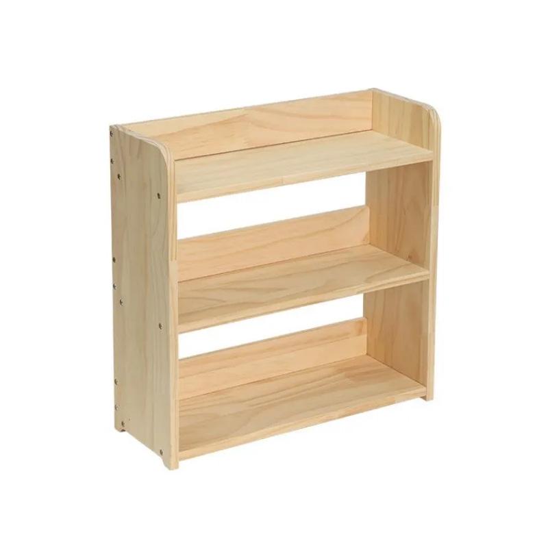 Solid Wood Multi-layer Desk Organizer and Storage Shelf