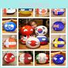 Soft And Adorable Poland Ball Plush Pillow For Anime Fans
