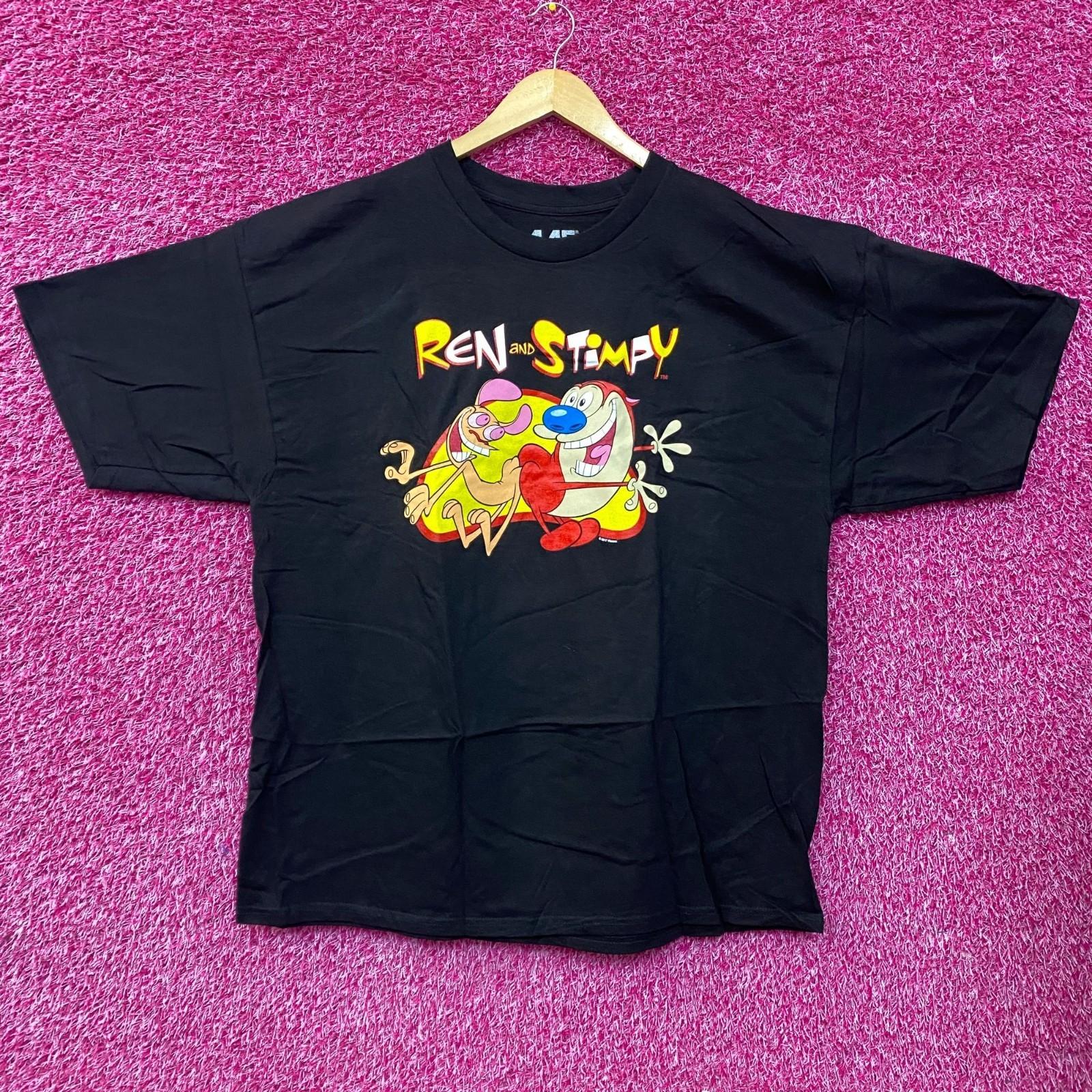 Nickelodeon Ren and Stimpy Booty Bump T-Shirt S