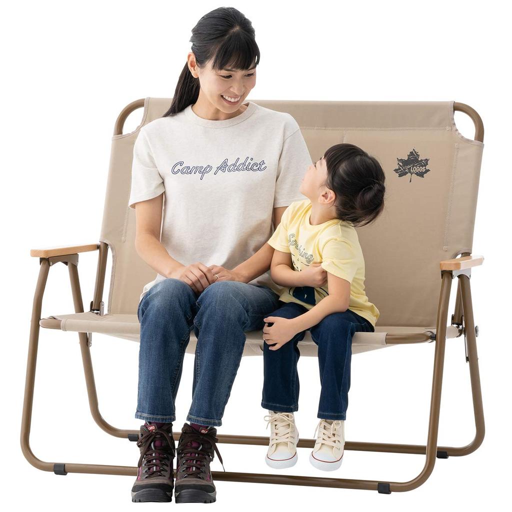 LOGOS Tradcanvas Stol for2 73173088 utendørs sammenleggbar campingstol Tomanns