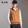 Antonio Men's Reversible Stand-up Collar Vest