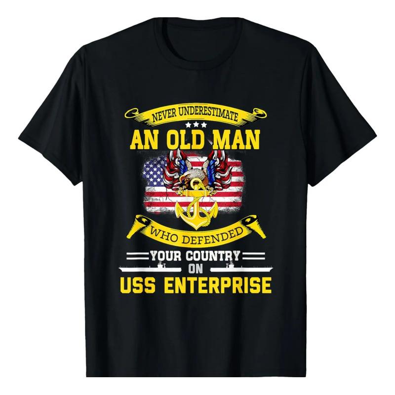 Nunca Subestime O Porta-avi?es Uss Enterprise Cvn-65 T S разноцветный