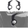 Black Front Fog Light Cover Trim Replacement Frame For 4runner SR5/TRD Pro 2014+