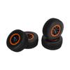 4pcs Short Course Truck Tires 12mm Hex RC Short Course Truck Rubber Wheel for   Slash for HPI