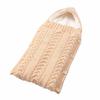 Infant Knitted Woolen Sleeping Bag Buttoned Blanket for Autumn & Winter