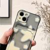 Love Heart Graphic Clear Phone Case For iPhone 11 12 13 14 15 16 Pro Max XS XR X 7 8 Plus Wallet Card Bag Lens Protection Cover