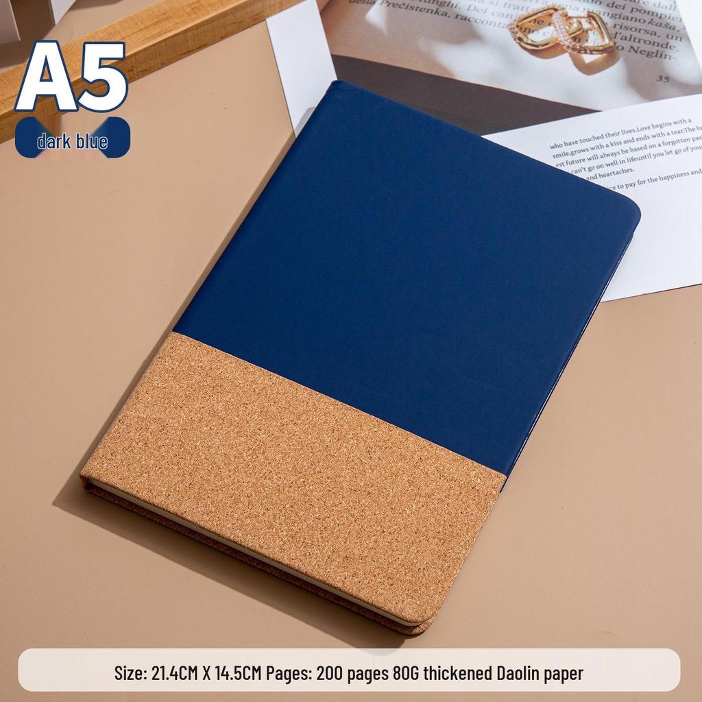 A5 Notebook & Coffee Cup Set with Custom Logo - Business Souvenir & Employee Gift for Company Meetings