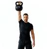 Kettlebell - SPRINGOS - 20 kg - ABS - Noir - Outil d'entraînement universel