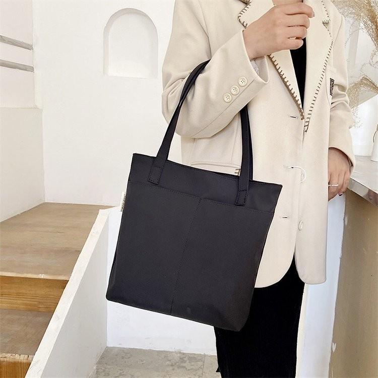 Stylish Canvas Tote Bag 2021 New Design For College Students With Sweet Fresh Style