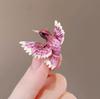 Adorable Bird Lapel Pin Adornment Animal Brooch Jewelry Perfect for Bags Hats and Bags Fashion Accessories