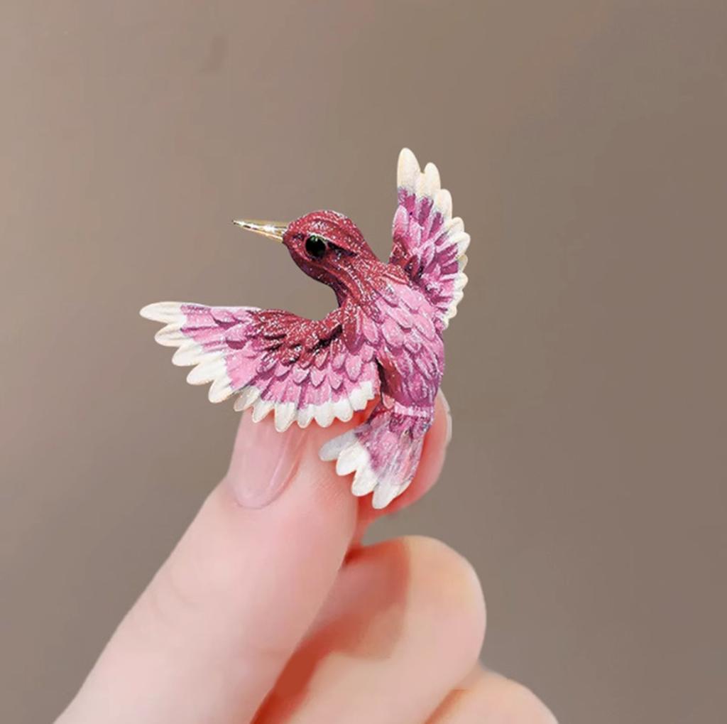 Adorable Bird Lapel Pin Adornment Animal Brooch Jewelry Perfect for Bags Hats and Bags Fashion Accessories