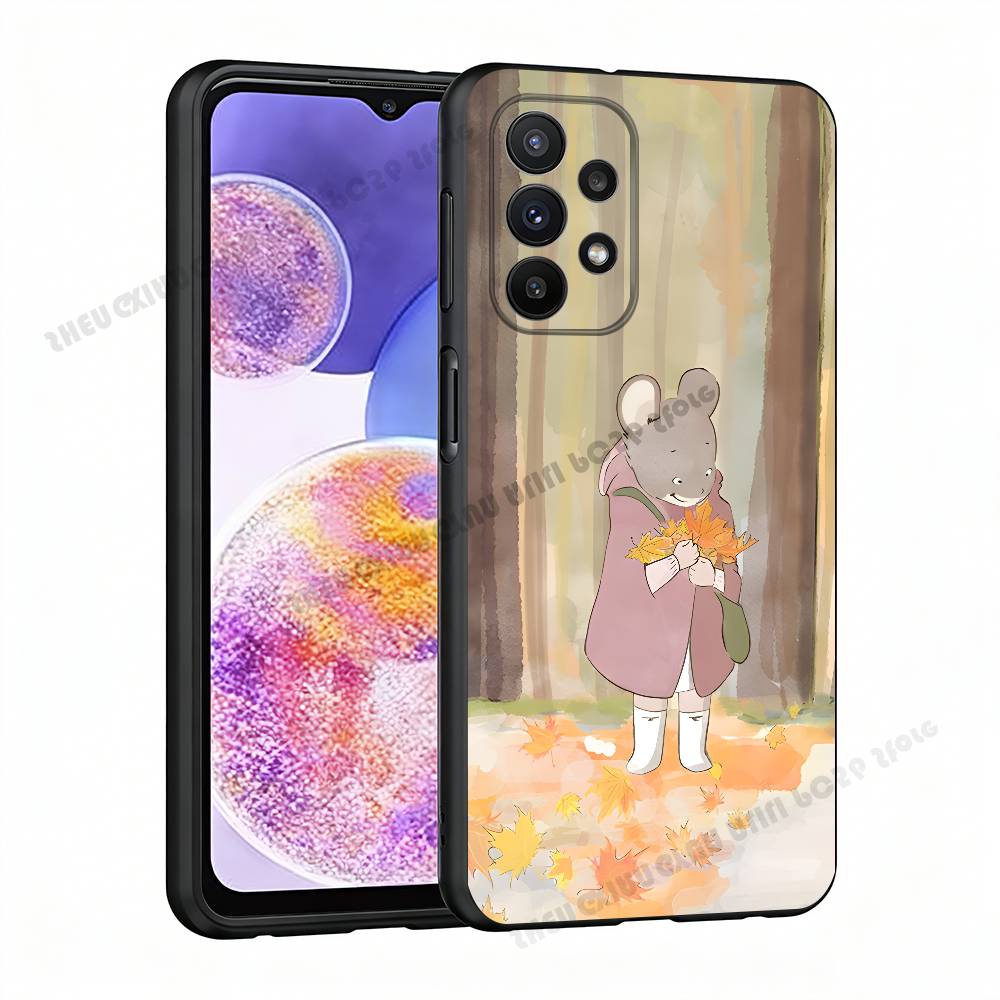 

Ernest Celestine Comics Silicone Protect Case For Samsung A21 31 51 53 20 22 30 32 42 50 70 Cover Samsung A53 5G