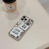 It Is Forbidden To Stay Up Late 17promax for Apple Phone Case for IPhone15 Premium 16 All-inclusive 11 Coffee Mirror